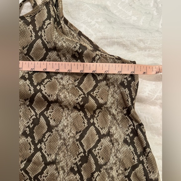 ASOS Bella Dahl Snake Print Halter Dress casual light weight sundress - Picture 5 of 6